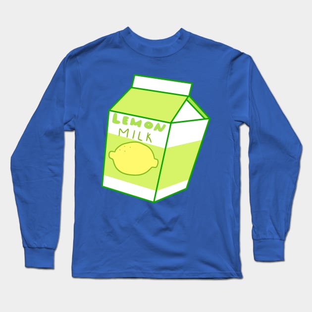 Lemon Milk Long Sleeve T-Shirt by saradaboru